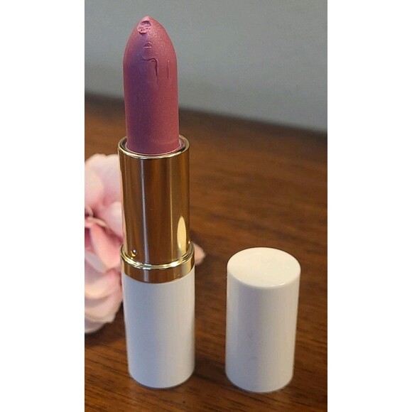 *FLAWED Estee Lauder 61 PINK PARFAIT SHIMMER Pure Color Lipstick WHITE TUBE GWP - Picture 5 of 7